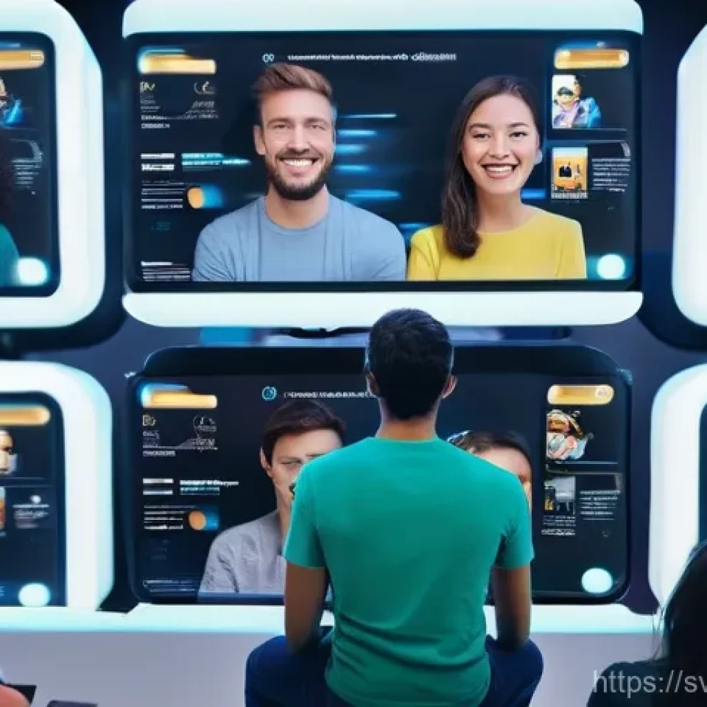 시각디자인과 디지털 마케팅 - **Prompt:** A visually dynamic and inspiring scene depicting the power of immediate visual impact an...