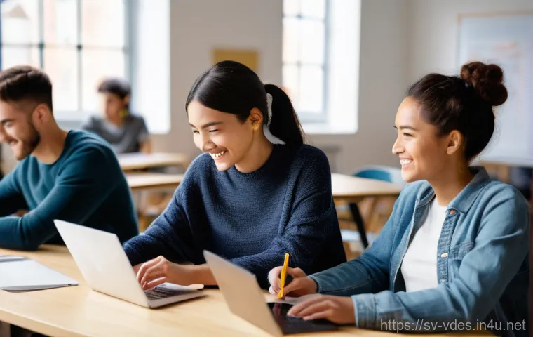 시각디자인 강사로 전환하기 - Image Prompt 1: "The 'Aha!' Moment in a Modern Design Workshop"**